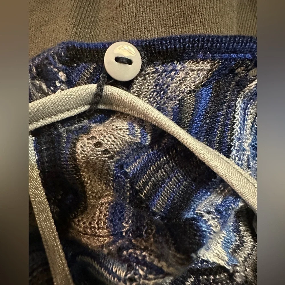 Guess Los Angeles Layered Crochet Style Chevron Dress Women’s Small - Picture 10 of 10